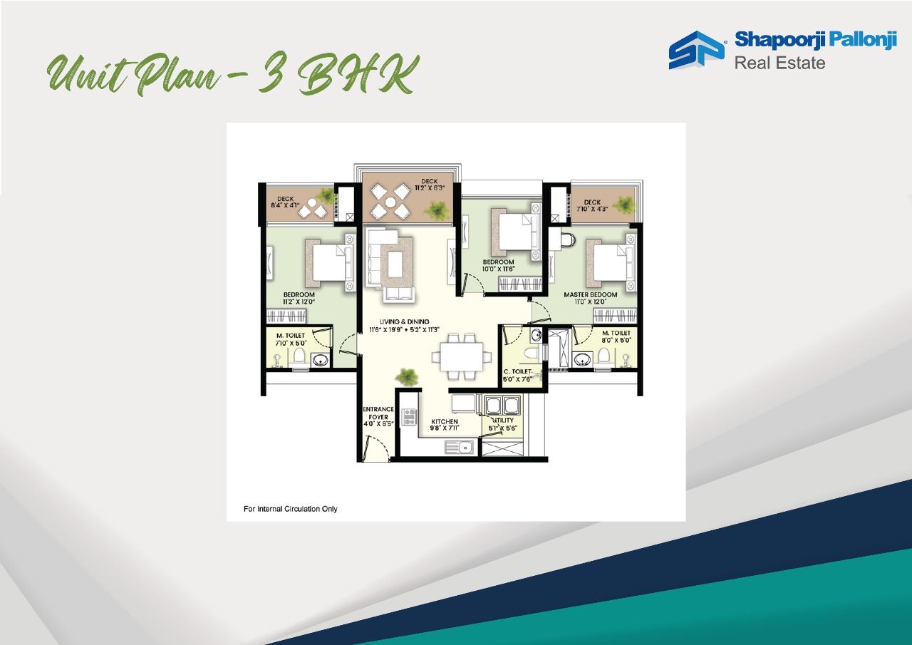 3 BHK Plan